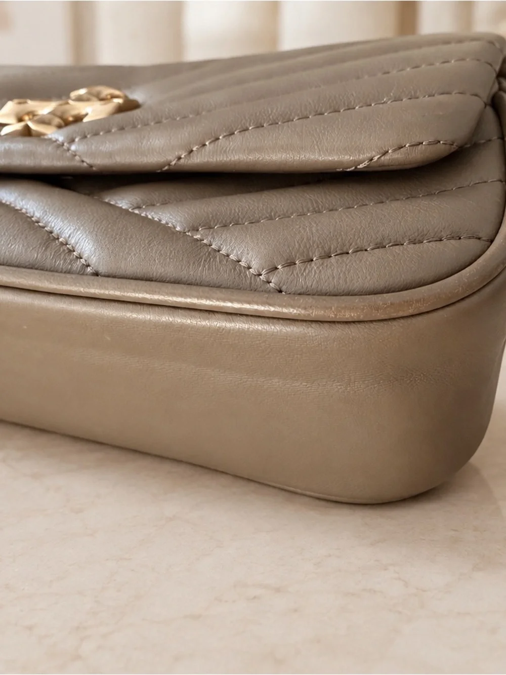Tory Burch Kira Quilted Leather Shoulder/Crossbody Bag